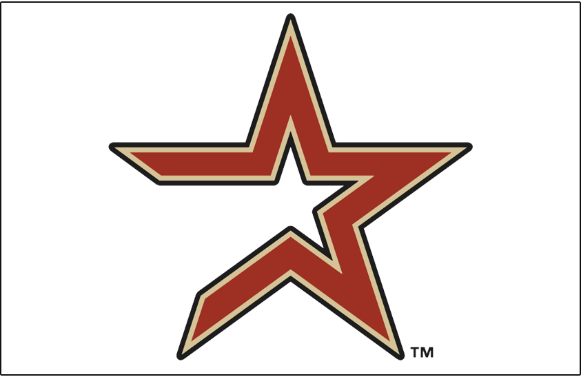 Houston Astros 2000-2001 Jersey Logo fabric transfer version 2